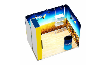 2x3-1A Food Products Exhibition stand