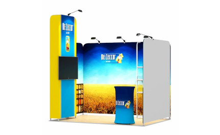 2x3-1A Food Products Exhibition stand