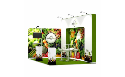 3x5-2D Food Products Exhibition stand