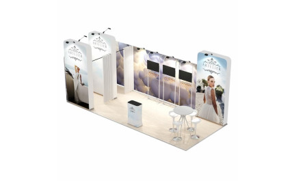 3x7-2D Wedding Dresses  Exhibition stand