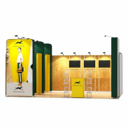4x6-1A Clothing Products Exhibition stand