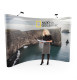 Vision pop-up spider 3x4 curved large display wall | visionexposystems.com