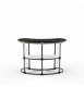 Desk expandabil Pop-up Desk Maxi Curved | visionexposystems.com