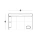 2x3-1C Cosmetic Products Exhibition stand - Floorplan