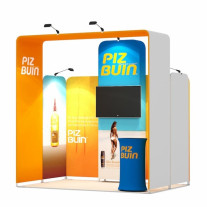 2x3-1B Suncare Products Exhibition stand